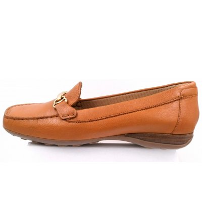 Geox Mocassin cognac Slipper in lt.brown