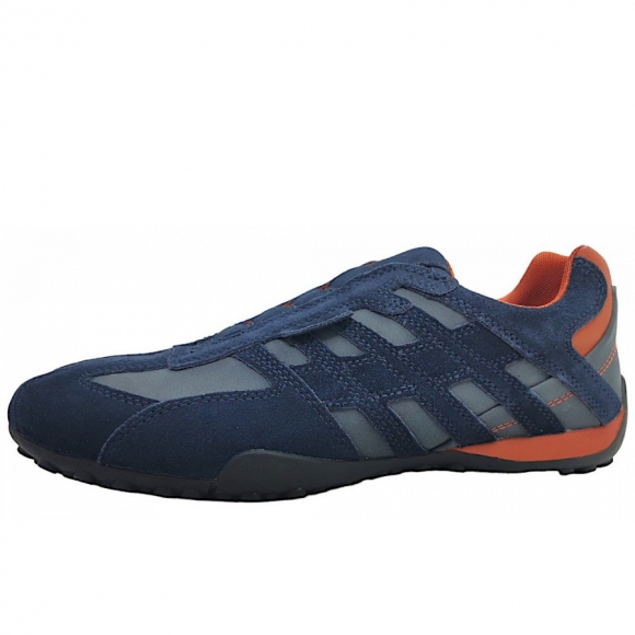 Geox UOMO SNAKE Slipper in C4002- Navy