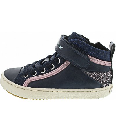 Geox Kalispera Girl 59 Sneaker high in navy/dk silver