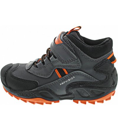 Geox Savage Stiefel in dk grey/orange