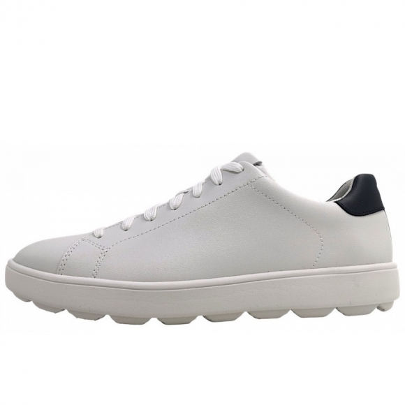 Geox U Spherica ECUB sportlicher Schnürer in white/navy C0899