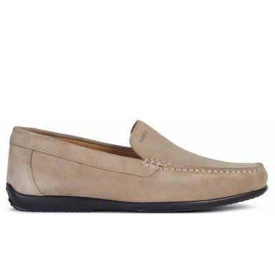 Geox U ASCANIO A - SUEDE Slipper in SAND