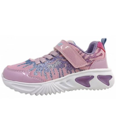 Geox Assisster Girl Klettschuh in C8207 pink sky