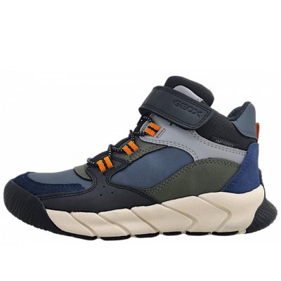 Geox Flexyper Pro Schnürstiefel in black/military/navy C0033