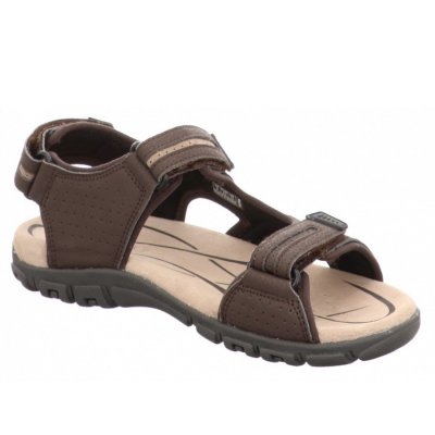 Geox U S.STRADA D - DBK GBK SUEDE Sandalen in BROWN/SAND Geox U S.STRADA D - DBK GBK SUEDE Sandalen in BROWN/SAND