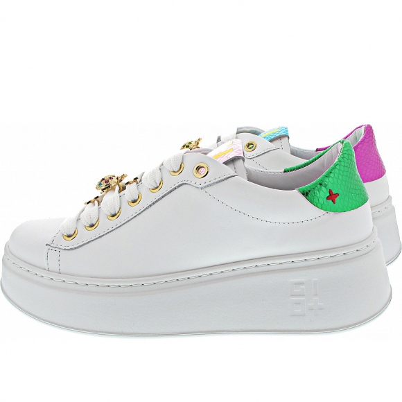 Gio+ Sneaker in white-coccinelle