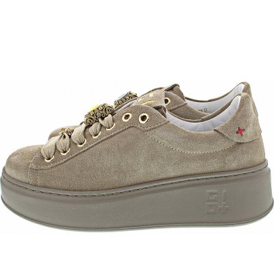Gio+ Sneaker low in combi tortora Gio+ Sneaker low in combi tortora