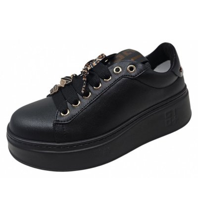 Gio+ Sneaker in combi black