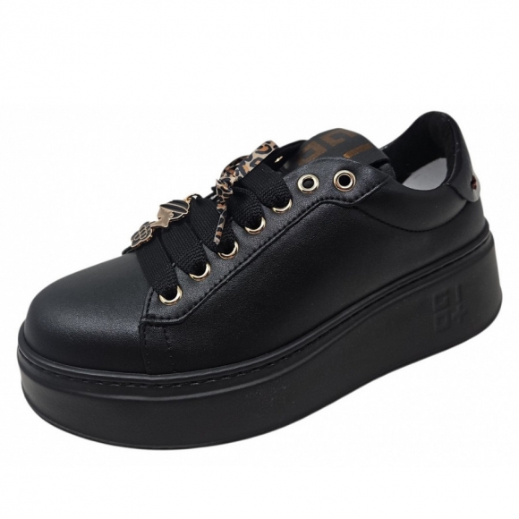 Gio+ Sneaker in combi black