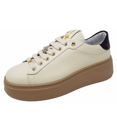 Gio+ Sneaker in latte nero