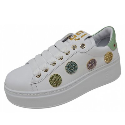 Gio+ Sneaker in combi white Gio+ Sneaker in combi white