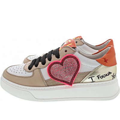 Gio+ Sneaker low in combi terra Gio+ Sneaker low in combi terra