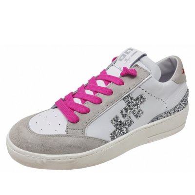 Gio+ Sneaker in perla silver white