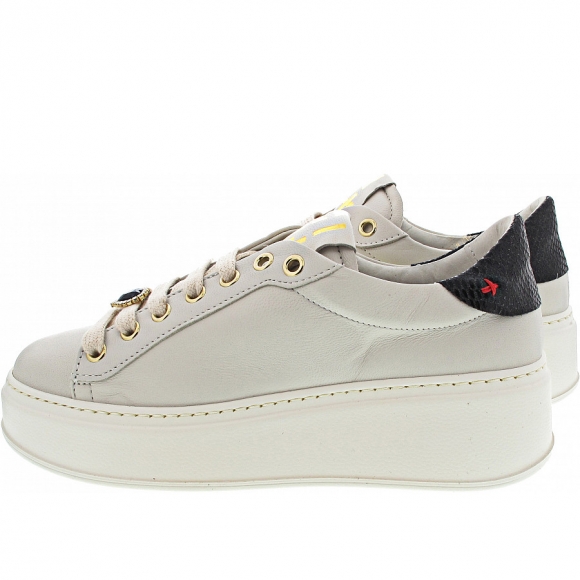 Gio+ Sneaker low in combi latte