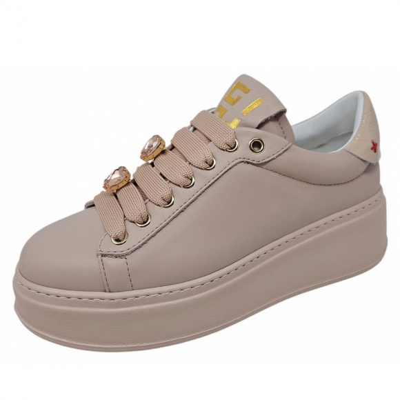 Gio+ Sneaker in combi nudo