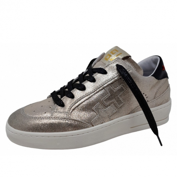 Gio+ Sneaker in gold kombi
