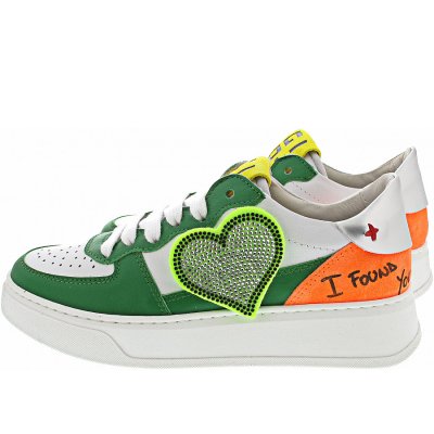 Gio+ Sneaker in combi verde