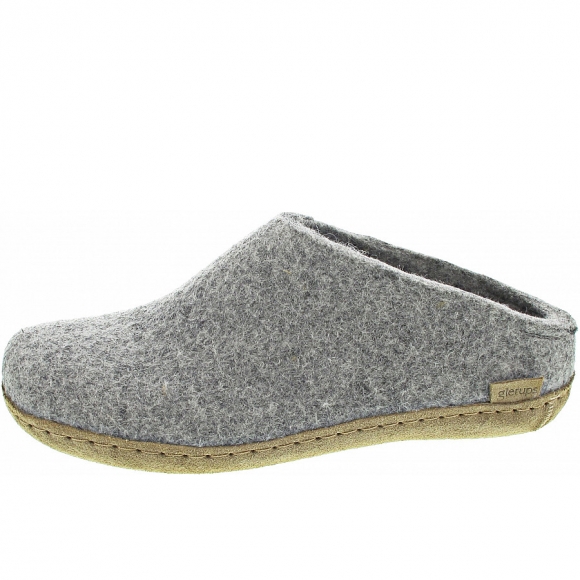 Glerups Slip on Hausschuh in grey