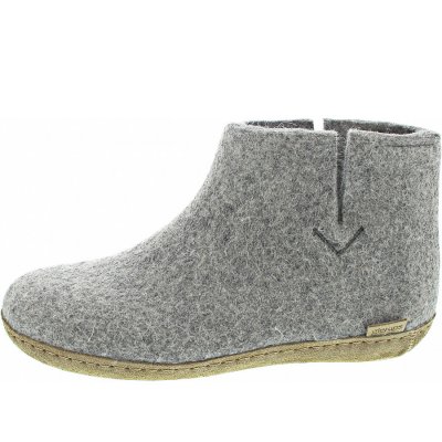 Glerups Boot Hausschuh in grey