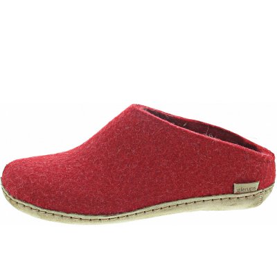 Glerups Slip-on Hausschuh in red