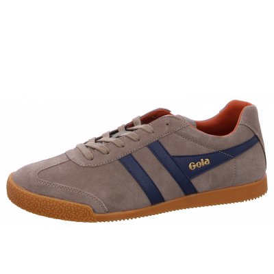 Gola Harrier Suede Sneaker in rhino navy
