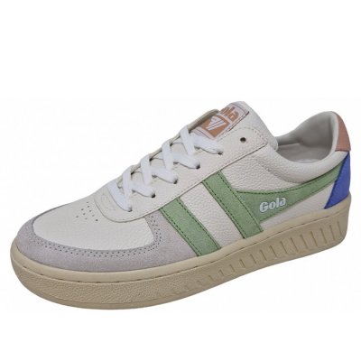 Gola Grandslam Trident Sportschuh in white patina green pink