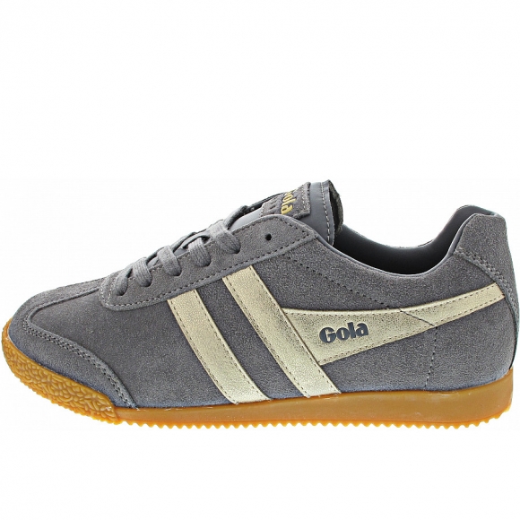 Gola Harrier Mirror Trainer Sneaker low in ash-gold-gum