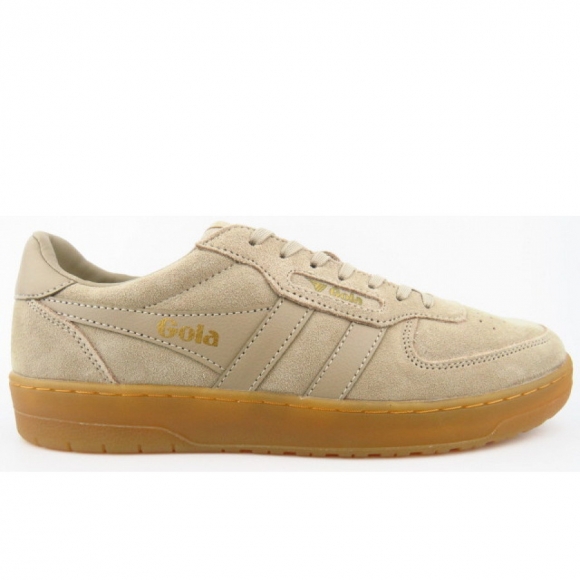 Gola Hawk Suede bone gum sportlicher Schnürer in bone gum
