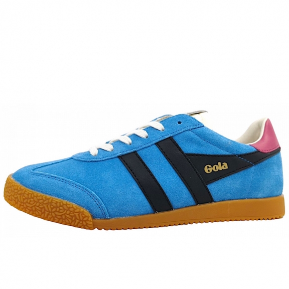 Gola Elan sportlicher Schnürer in Santorino/ Black/ Fuchsia