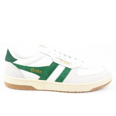 Gola Hawk white dark green Sneaker low in white dark green