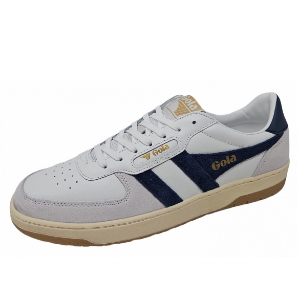 Gola Hawk Sneaker in white vintage blue