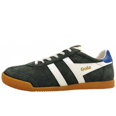 Gola Elan sportlicher Schnürer in dk khaki/offwhite/sapphir
