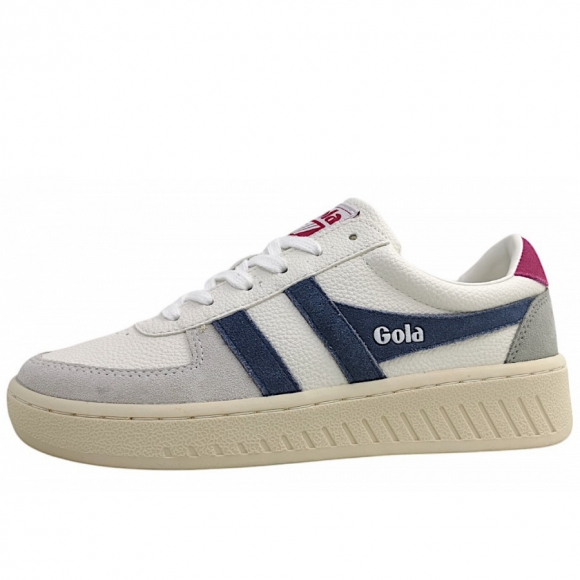 Gola Grandsalm Trident Sneaker low in white/moonlight/fuchsia