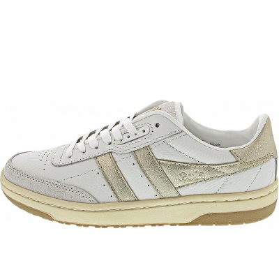 Gola Falcon Mirror Sneaker low in white-gold