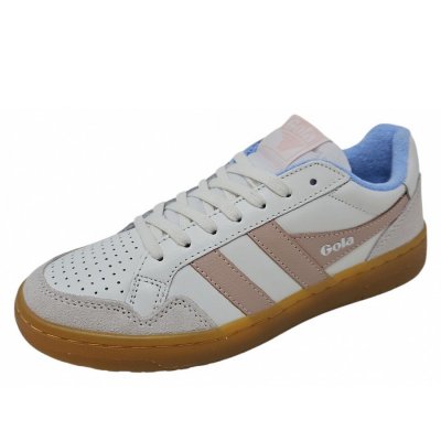 Gola Eagle 86 Sneaker low in white rose olive gun Gola Eagle 86 Sneaker low in white rose olive gun