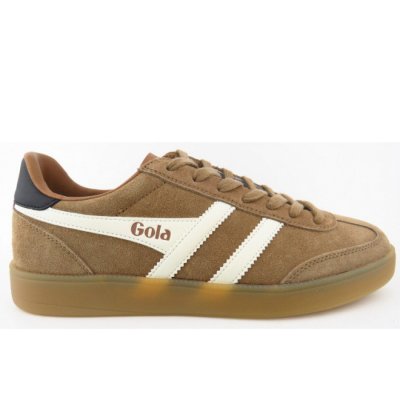 Gola Viper Trainer sportlicher Schnürer in Tobacco/Off White/Gum Gola Viper Trainer sportlicher Schnürer in Tobacco/Off White/Gum