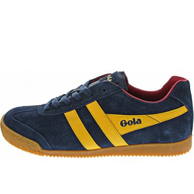 Gola Harrier Suede Sneaker in navy-sun-red Gola Harrier Suede Sneaker in navy-sun-red