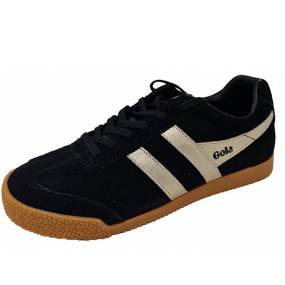 Gola Harrier Mirror Sneaker low in black gold gum Gola Harrier Mirror Sneaker low in black gold gum