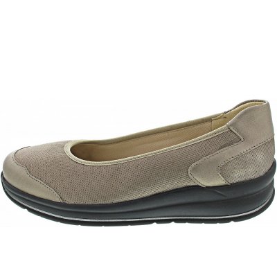 Goldkrone Ballerina in fango taupe