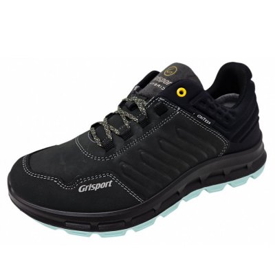 grisport sportlicher Schnürer in schwarz mint