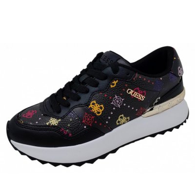 Guess Vinsa 4 Sneaker in black multi Guess Vinsa 4 Sneaker in black multi