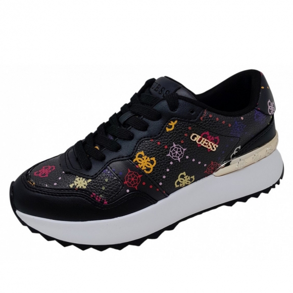 Guess Vinsa 4 Sneaker in black multi