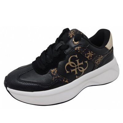 Guess Luckei Sneaker in black brown