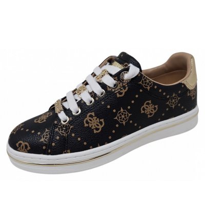 Guess Stasey 3 Sneaker in black brown