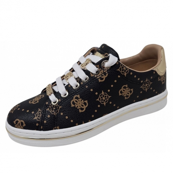 Guess Stasey 3 Sneaker in black brown