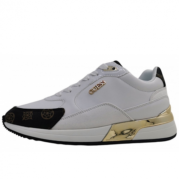 Guess Moxea/Active Schnürer in white/brown WHBR