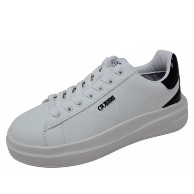 Guess ELBA Sneaker in white beige brown Guess ELBA Sneaker in white beige brown