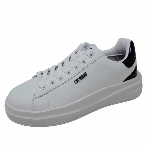 Guess ELBA Sneaker in white beige brown