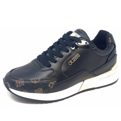 Guess Moxea Sneaker in black brown