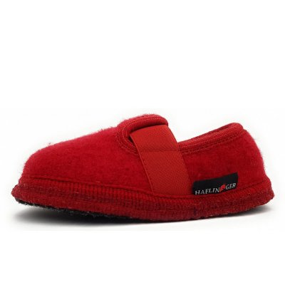 Haflinger Slipper Joshi Hausschuh in 11 Rubin